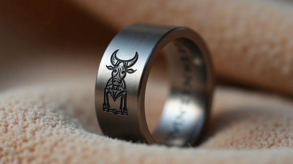 Choisissez votre bague taureau en acier inoxydable unique