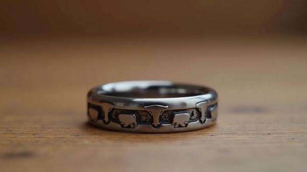 Choisissez votre bague taureau en acier inoxydable unique