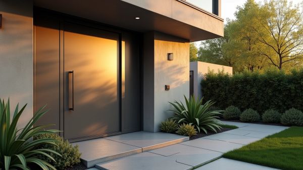 Le choix d'un portail aluminium élégant pour sublimer votre entrée