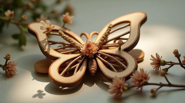 Noeuds papillon bois styles tendance : un accessoire chic et original